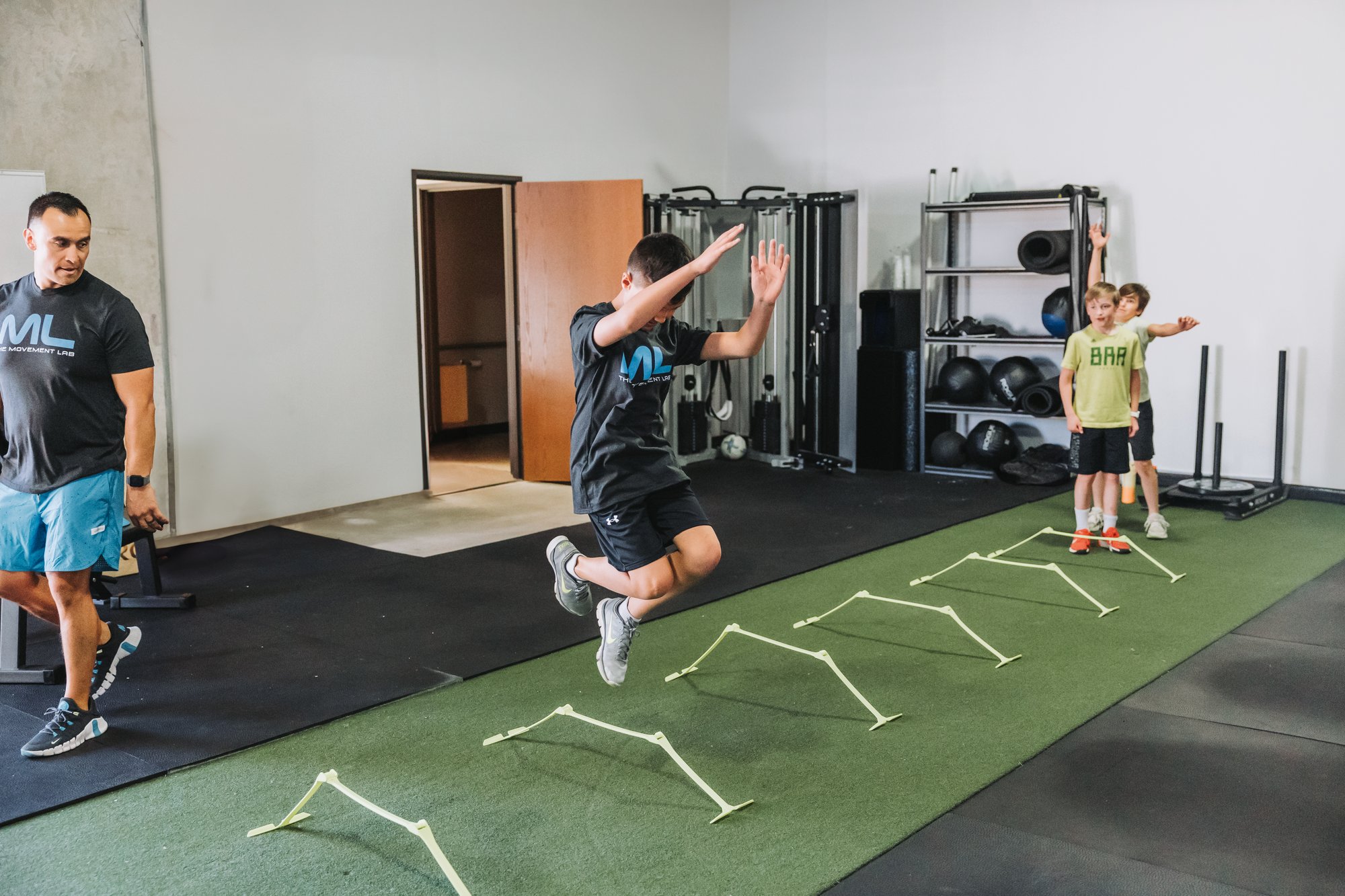 Physical Therapy Room Training Clients